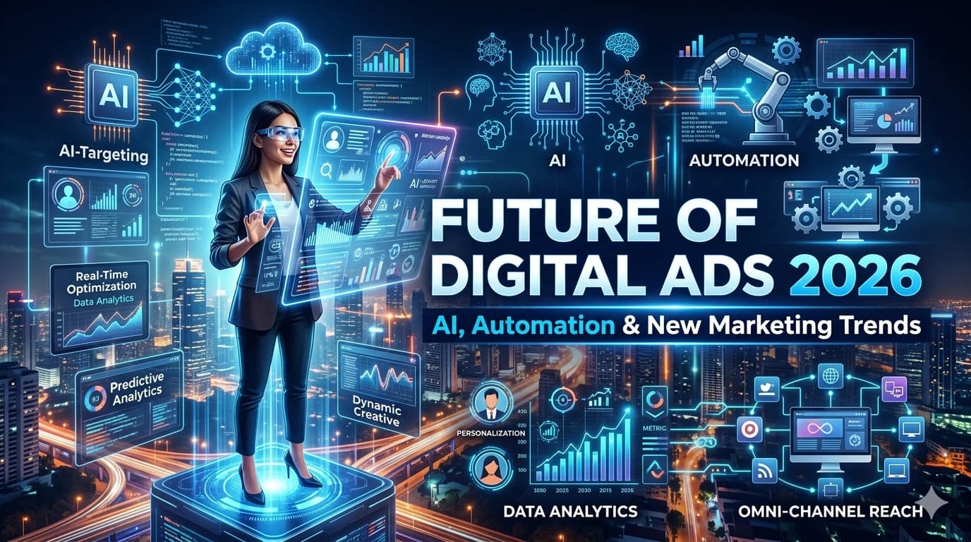 Future of Digital Ads in 2026: AI, Automation & New Marketing Trends